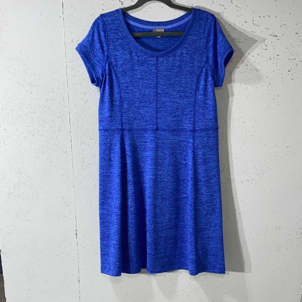 Talbots Navy Blue Knit dress.